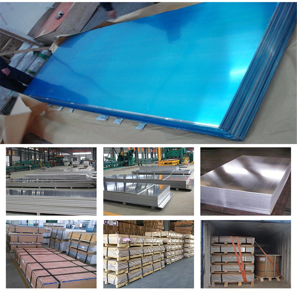 PVC Film Covered Mill Finished Aluminum Sheet 1xxx 3xxx Price for Building Panels