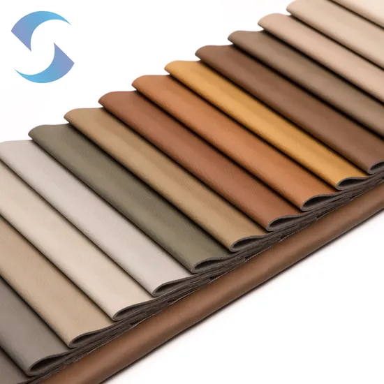 Finished 1.5 mm Rexine Material PVC Synthetic Leather Artificial PVC Leather Litchi Pattern