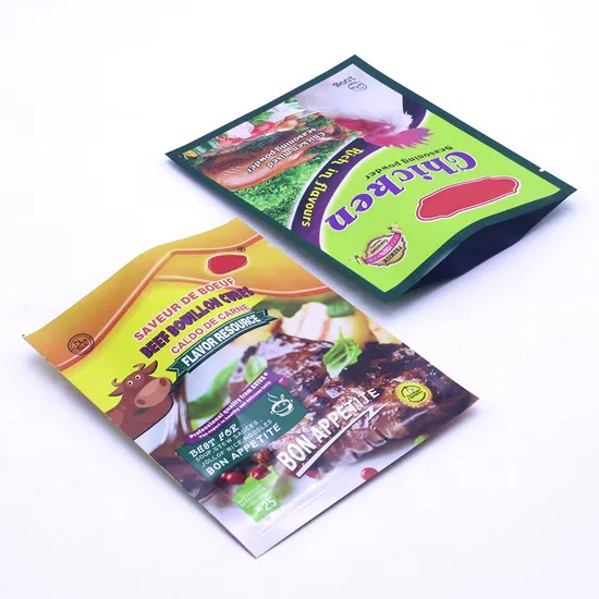 Ziplock Custom Design Packing Bag PVC Plastic Bag Matte Finished Window Stand up Pouch