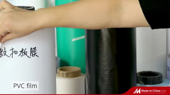 Calendering Opaque Colorful PVC Flexible/Rigid Matte Glossy Film with Reach RoHS and UL