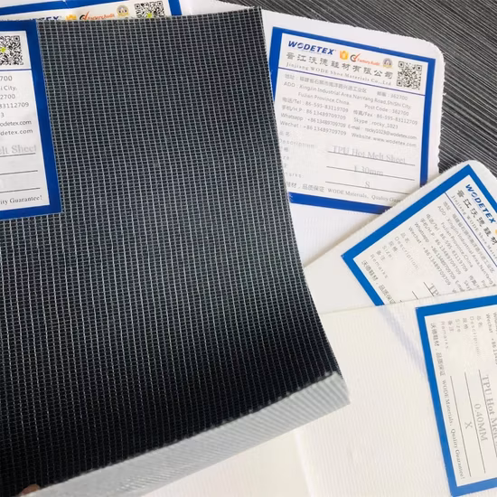 TPU Hot Melt Sheet Shoe Materials for Toe Puff and Back Counter
