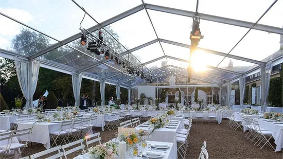 Clear Roof Transparent Large PVC Party Wedding Banquet Event Tent 