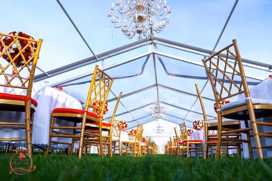 500 Seater Ideal Outdoor Large Clear PVC Fabric Transparent Tents for Wedding Party