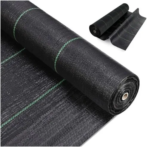 UV PP PE Woven Fabric Ground Cover Geotextile /Anti Garden Control Weed Barrier 