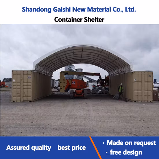 Shipping Container Steel Roof PVC Canopy Awing Tent (JIT