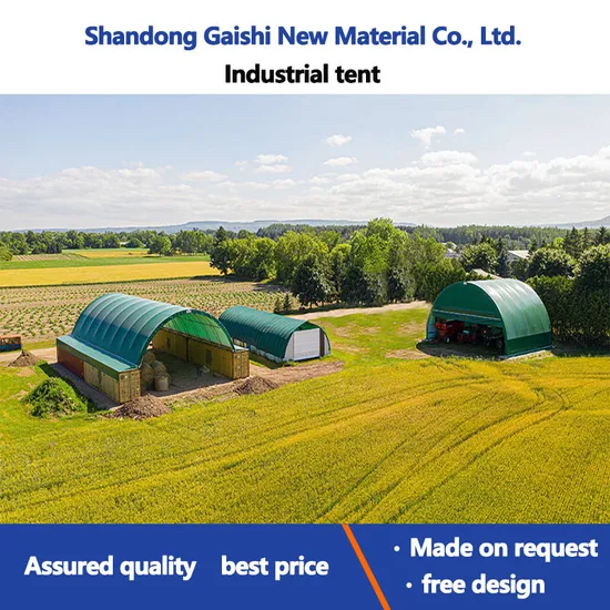 Outdoor Workshop Tent Large Permanent Industrial Storage Warehouse Tents 