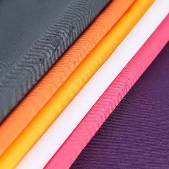 Waterproof Nylon/Polyester PVC PU PA Silver Coated Coating Ripstop Oxford Shade Fabric for Bags Luggage Tents