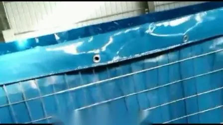 PVC Tarpaulin 55 Gallon Removable Tarpaulin Fish Pond 