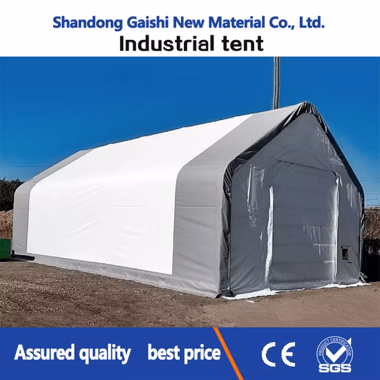 Industrial Storage Shelter PVC Cover Garage Bus Tent Steel Structure Warehouse Tent Canopy Tent