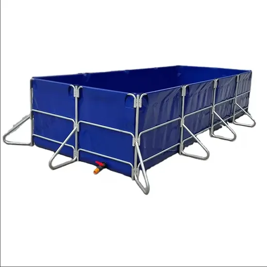 5500L PVC Tilapia Grouper Farming Fish Farming Plastic System Fish Pond 