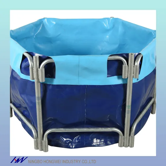 Pvc Fish Tank Farming Round Foldable PVC Tarpaulin Tank Fish Pond 