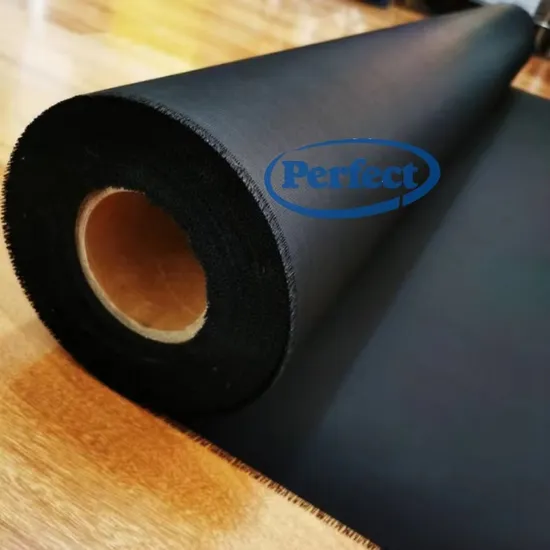 Fiberglass Nonwoven Black Fiber Fabric with PE 