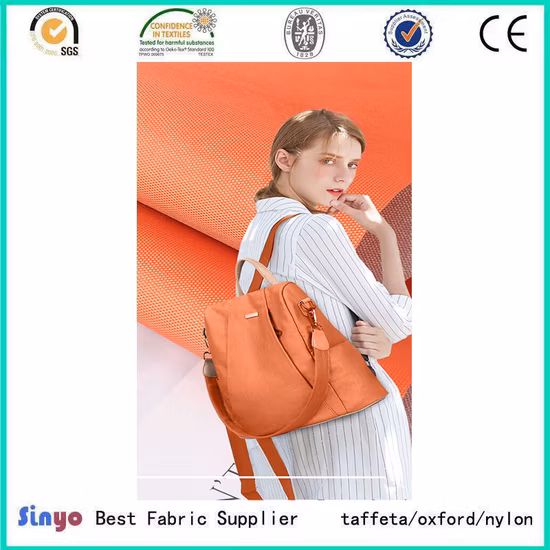 210d Cationic PU Coated Plain Oxford Fabric for Outdoor Tent