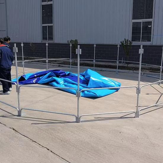 Wholesale Recirculating Aquaculture System Foldable PVC Aquaculture Fish Pond