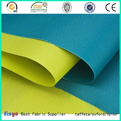 210d Cationic PU Coated Plain Oxford Fabric for Outdoor Tent 